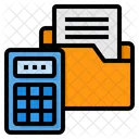 Accounting Calculator Folder Icon