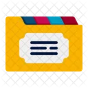 File Folder Folder Education Icon