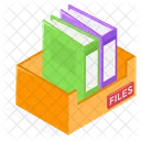 Files Folders Binders Icon