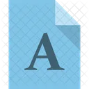 File Font B File Document Icon