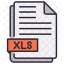 Document Xls File Icon
