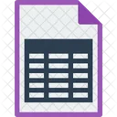 File Format Excel Icon