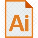 File Format Illustrator Icon