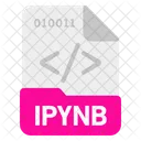 File format ipynb file-  Icon