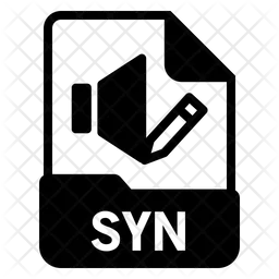 File format syn file-  Icon