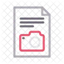 File Fotocamera Immagine Icon