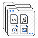 File Handling Data Storage File System Icon