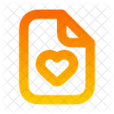 File Heart Icon
