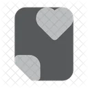 File heart  Icon