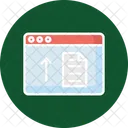 File Hosting File Upload Upload Online Icon