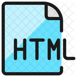 File Html  Icon