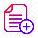 File Add Document Icon