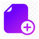 File Add Document Icon