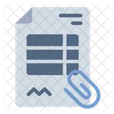 File Attachment Document Icon