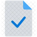 Ecommerce File Checkmark Icon