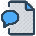 Chat Message Communication Icon