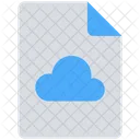 Cloud Computing File Icon