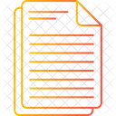 Document Paper Format Icon
