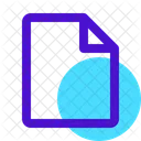 Document Paper Format Icon