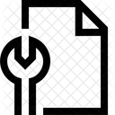 File Document Setting Icon