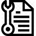 File Document Setting Icon