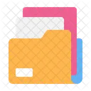 File Folder Storage Icon