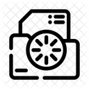 File Loading Progress Icon