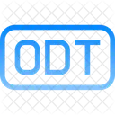 File Odt Data Icon