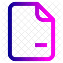 File Paper Document Icon