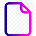 File Paper Document Icon
