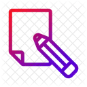 File Pencil Note Icon