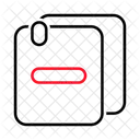 File Remove Erase Icon