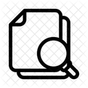 File Search Document Icon