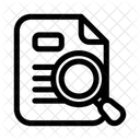 File Search Document Icon
