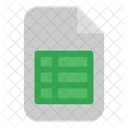 File Xls Sheet Icon