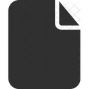 File Document Paper Icône