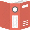 Open Ring Binder Icon