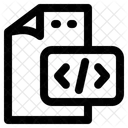 File Coding Software Icon