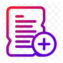 File Add Document Icon