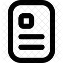 Document Data Archive Icon