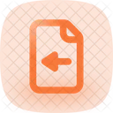 File Import In Lc File Document Icon