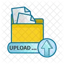 Upload Digital Technology Icon