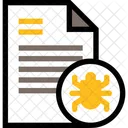 File Infected Document Protection Icon