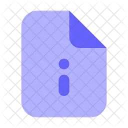 File Info  Icon