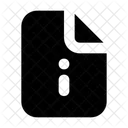 File Info Document Information File Details Icon