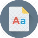 File inglese  Icon