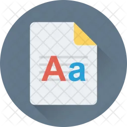 File inglese  Icon