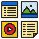 File Layout User Interface Icon