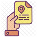 Mlocation Map Pin Pointer File Location Document Location Icon