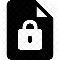 File Lock  Icon